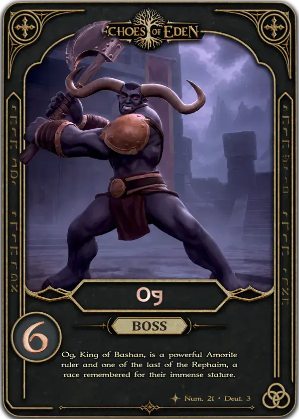 Echoes of Eden Character Card 3: Og - BOSS